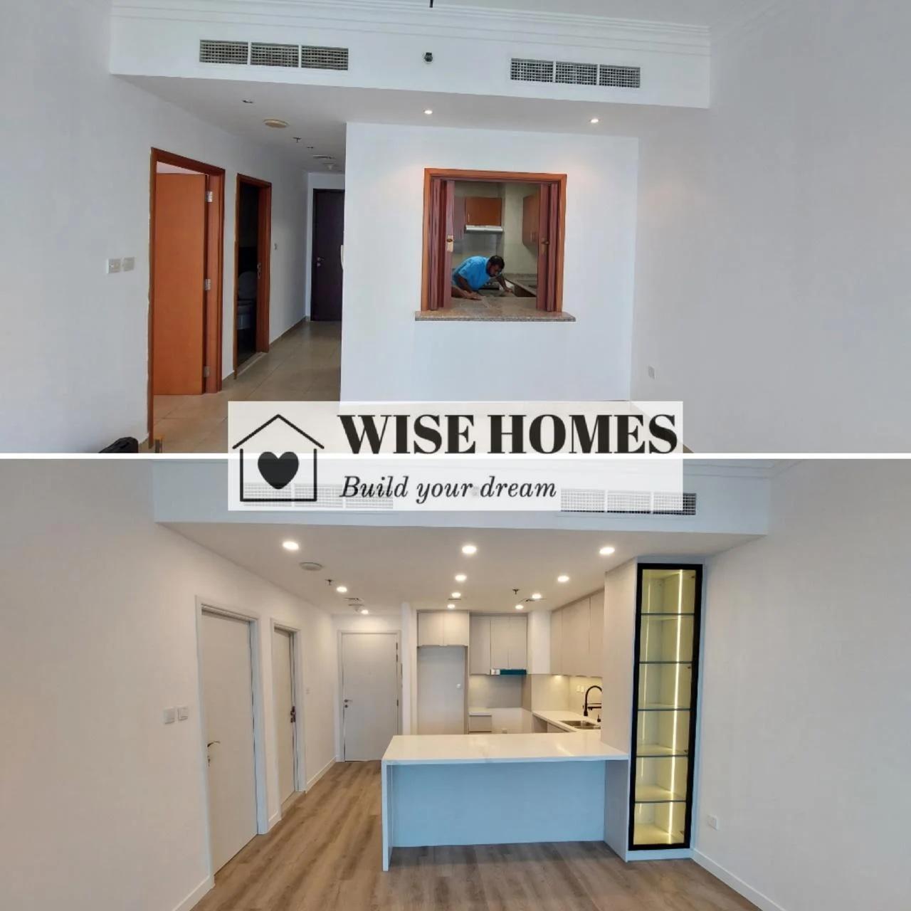 Living area renovation in Marina - spacious modern living room